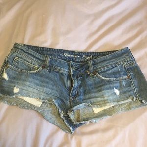 American eagle jean shorts